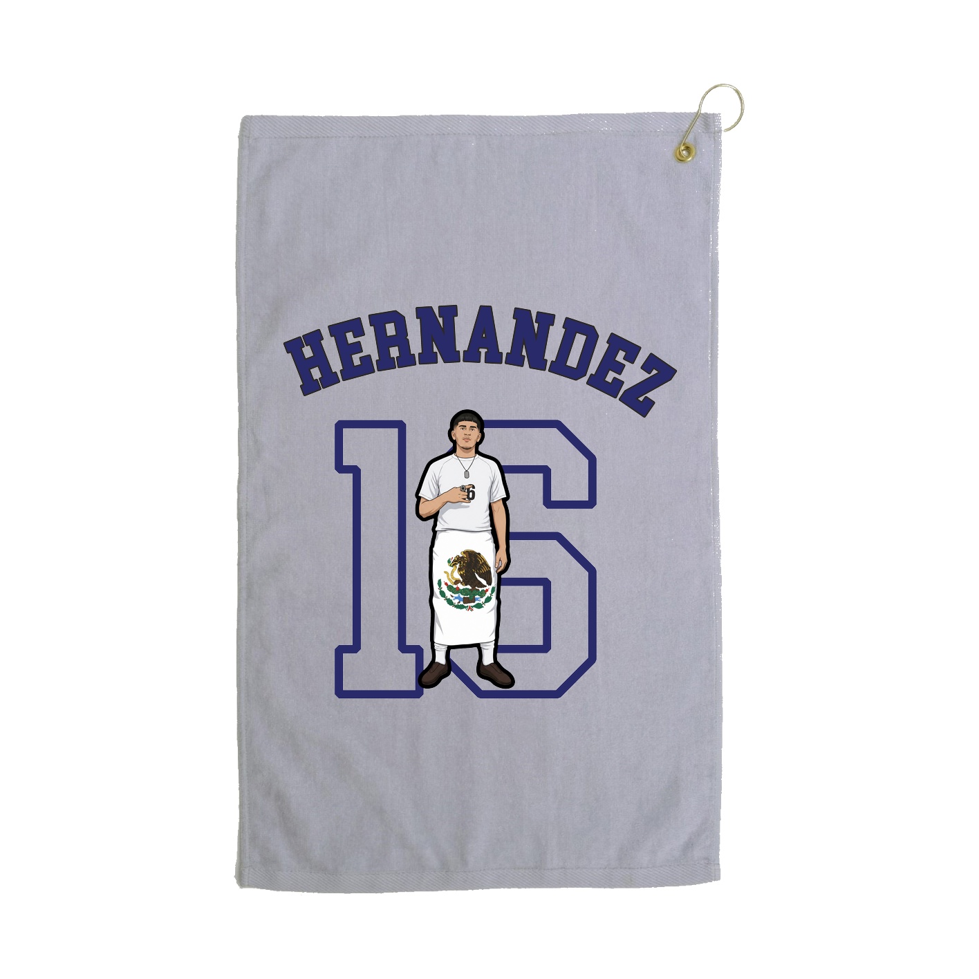Golf Towel — Shirsey Arch in Grey