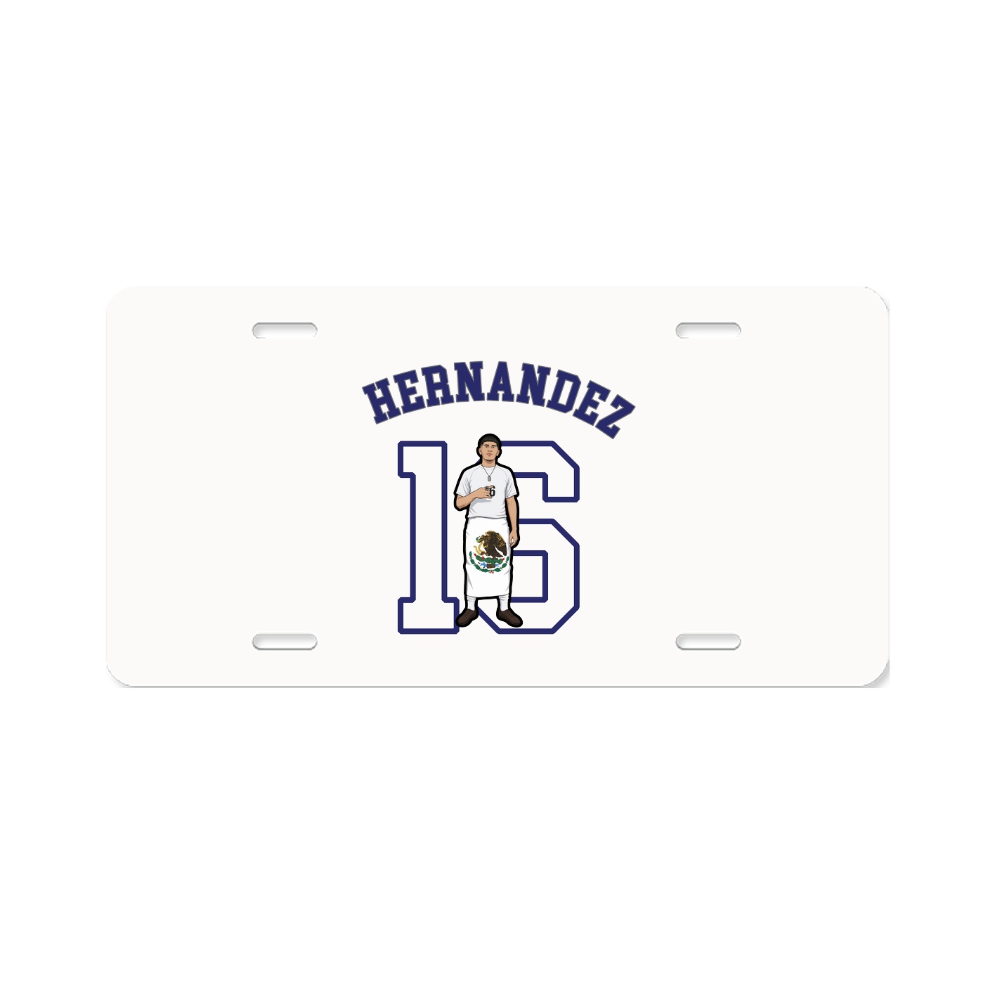 License Plate — Shirsey Arch in Classic