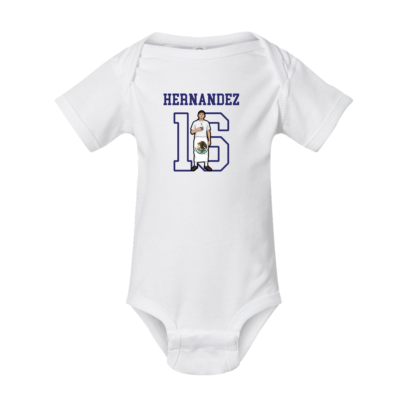Baby Onesie — Shirsey in White