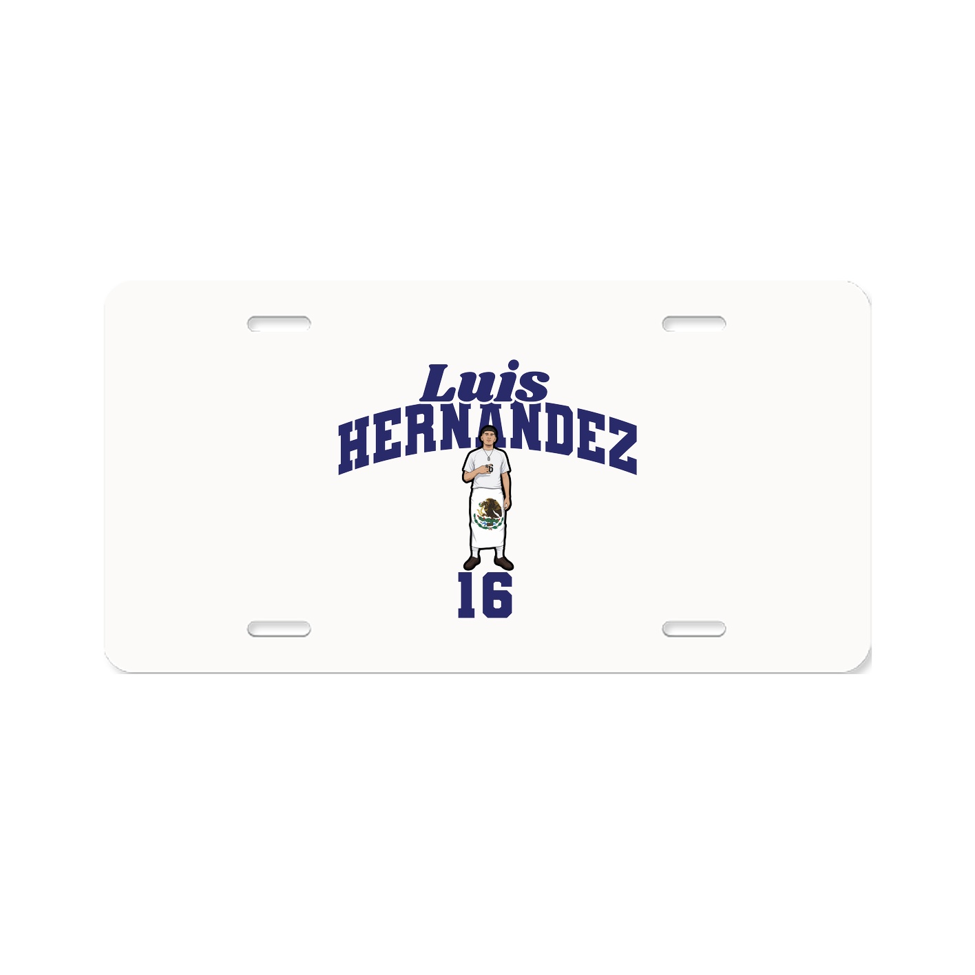 License Plate — Signature Arch in Classic