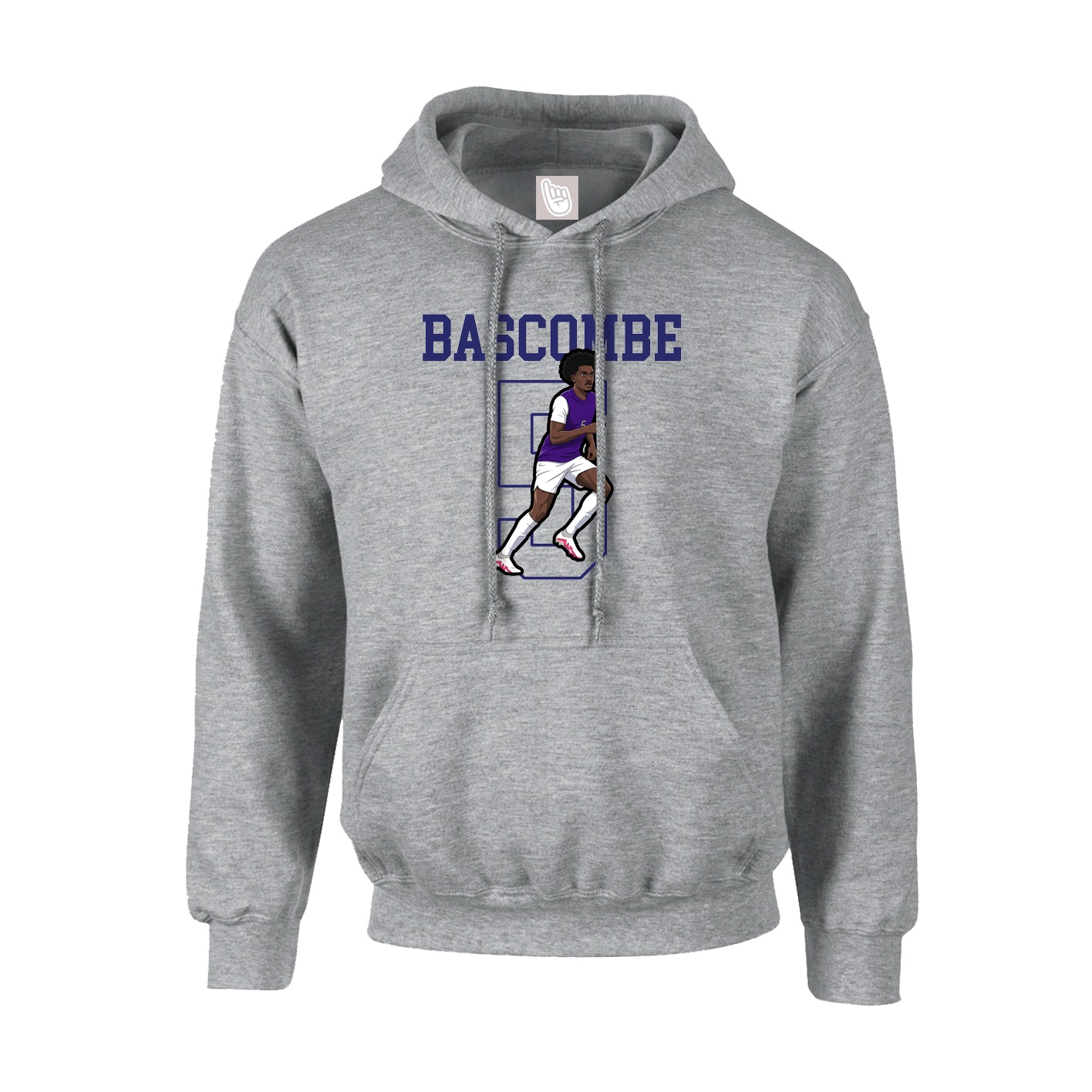 Hoodie — Shirsey in Grey