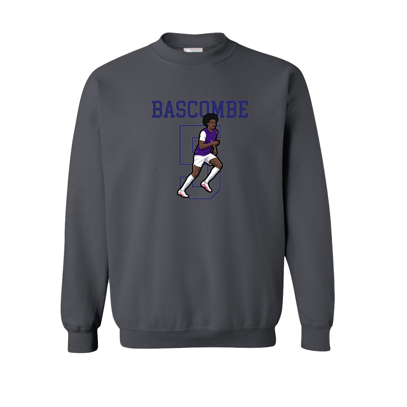 Fleece Crew — Shirsey in Grey