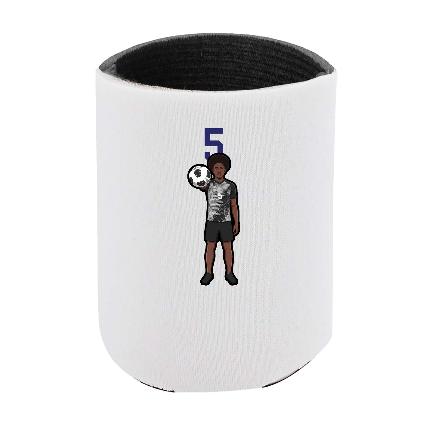 Can Holder — Number Top in White