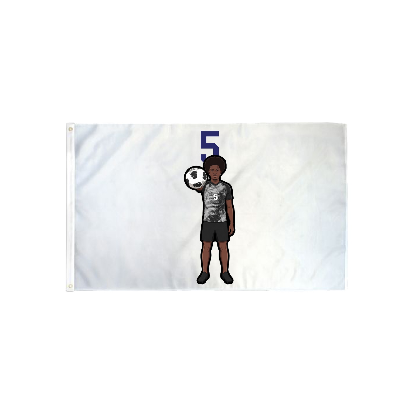 3x5 Flag — Number Top in Classic