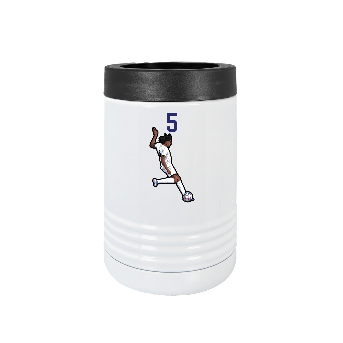 Beverage Holder — Number Top in White