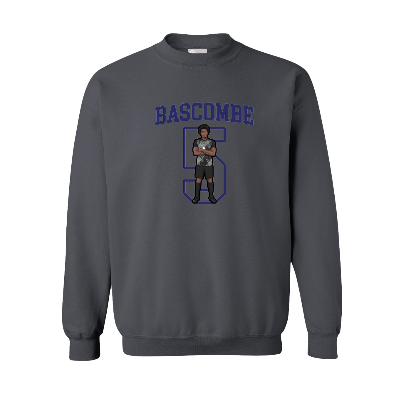 Fleece Crew — Shirsey in Grey