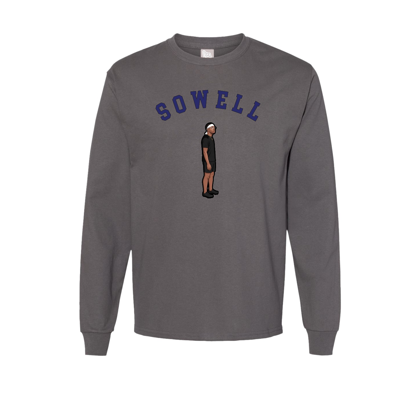 Long Sleeve Tee — Shirsey Arch in Grey