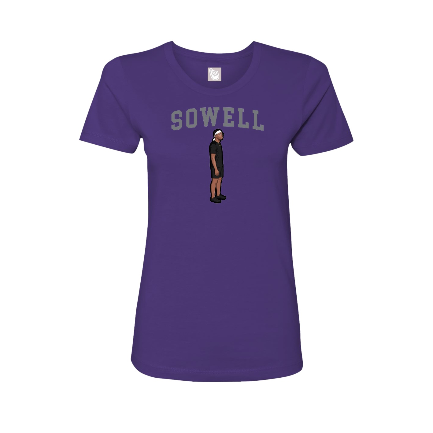 Fitted Women's Tee — Shirsey in Purple
