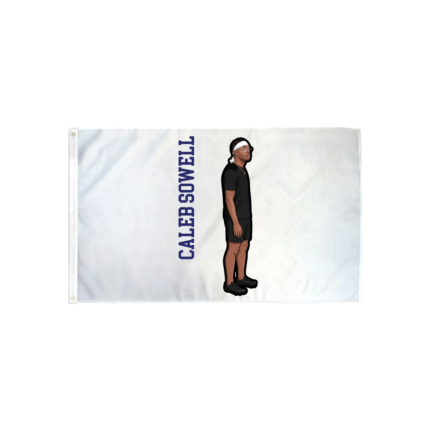 3x5 Flag — Name Vertical in Classic