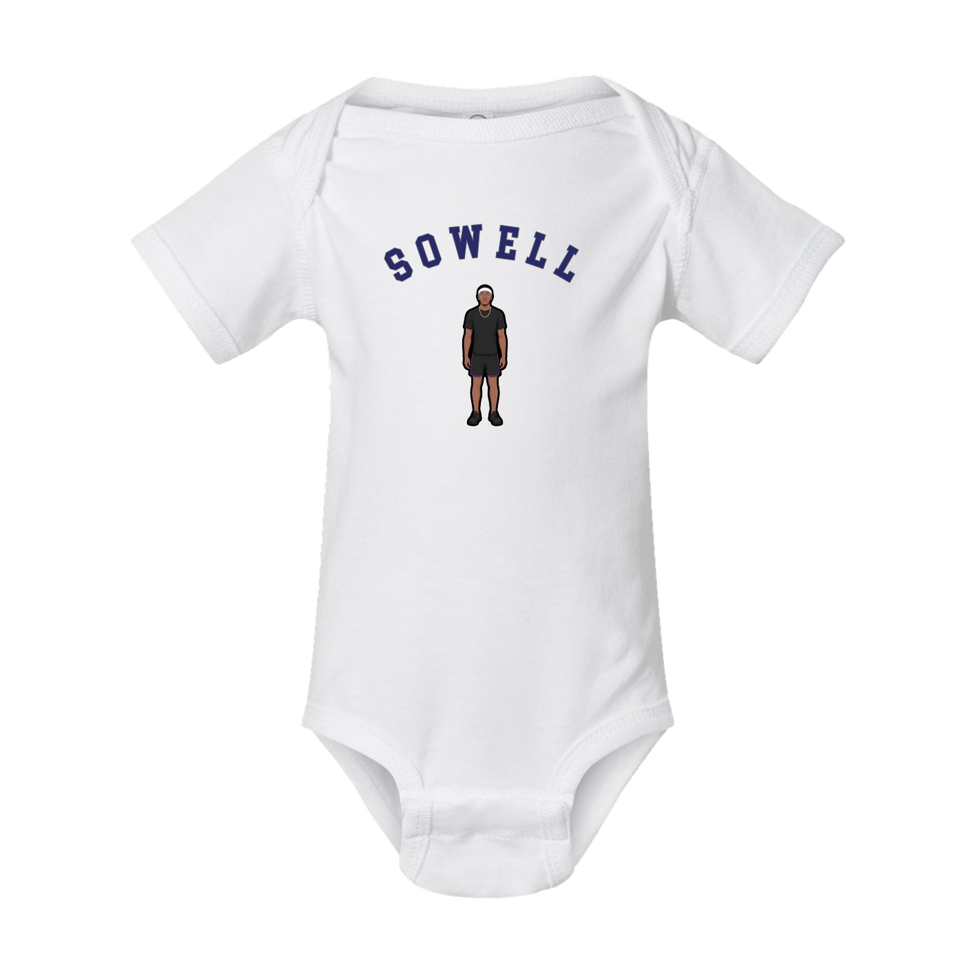 Baby Onesie — Shirsey Arch in White