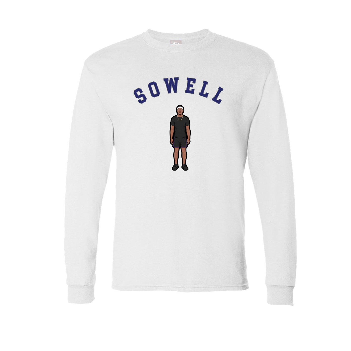 Long Sleeve Tee — Shirsey Arch in White