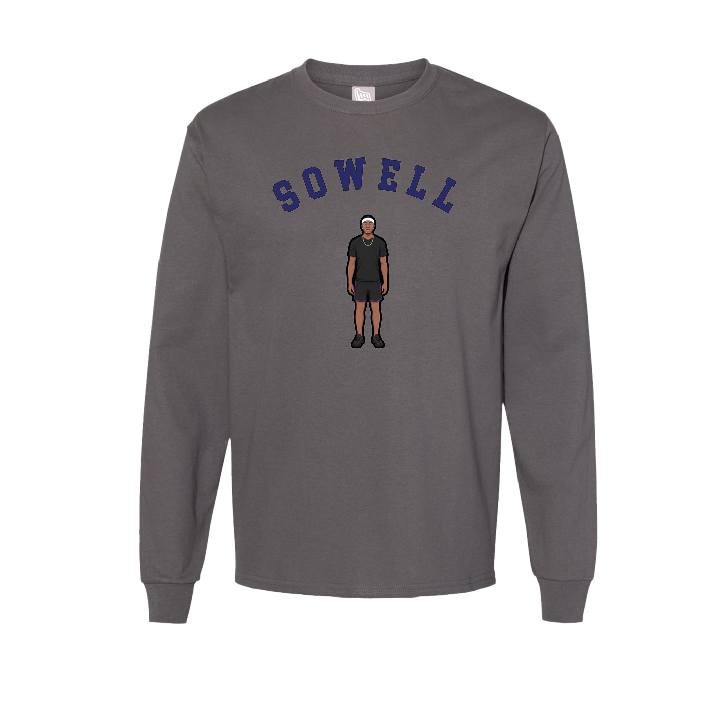 Long Sleeve Tee — Shirsey Arch in Grey