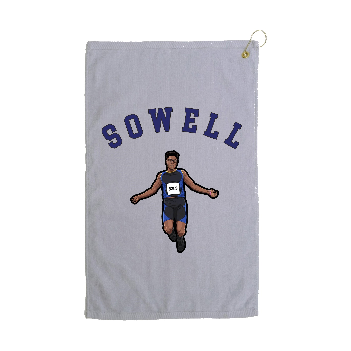 Golf Towel — Shirsey Arch in Grey
