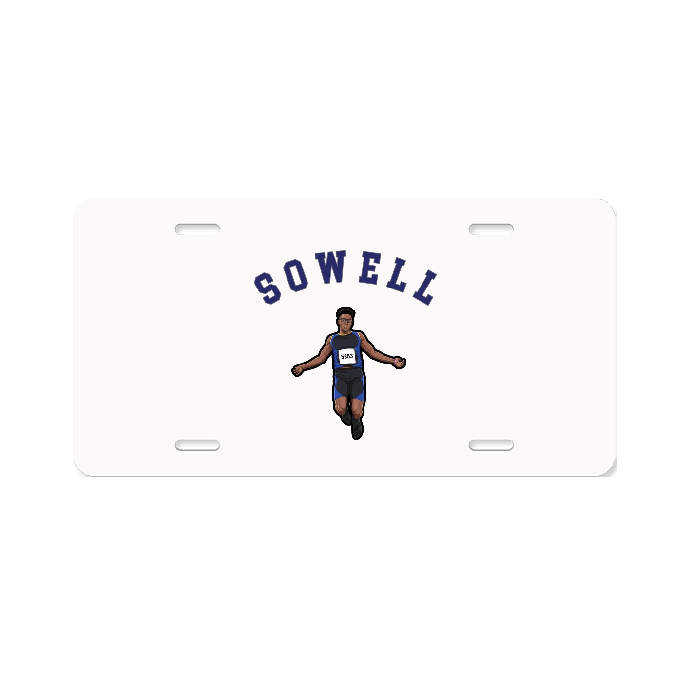 License Plate — Shirsey Arch in Classic