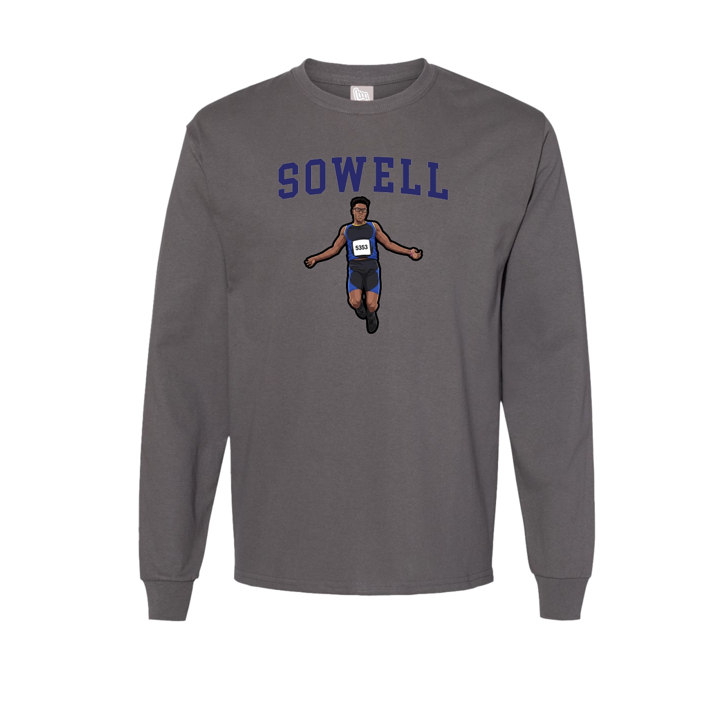 Long Sleeve Tee — Shirsey in Grey