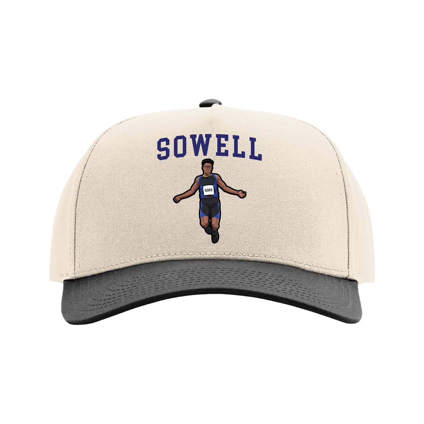 Full Fabric Five-Panel Champ Cap