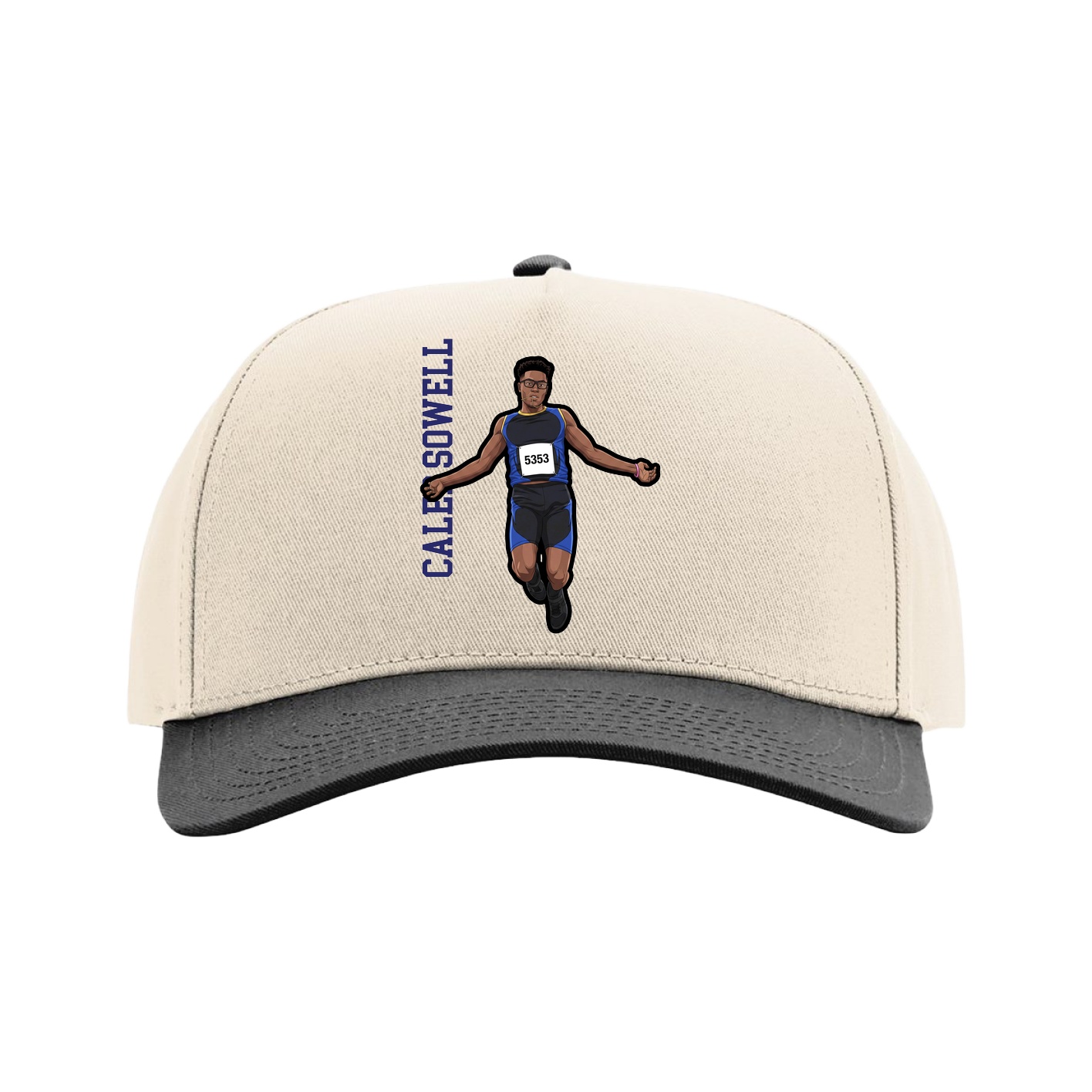 Full Fabric Five-Panel Champ Cap