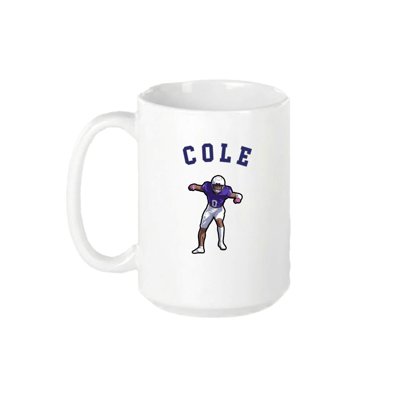 15oz Coffee Mug — Shirsey Arch in White