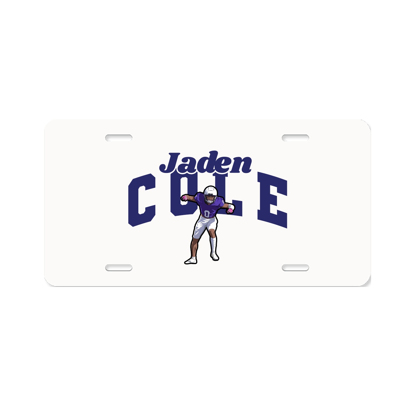 License Plate — Signature Arch in Classic