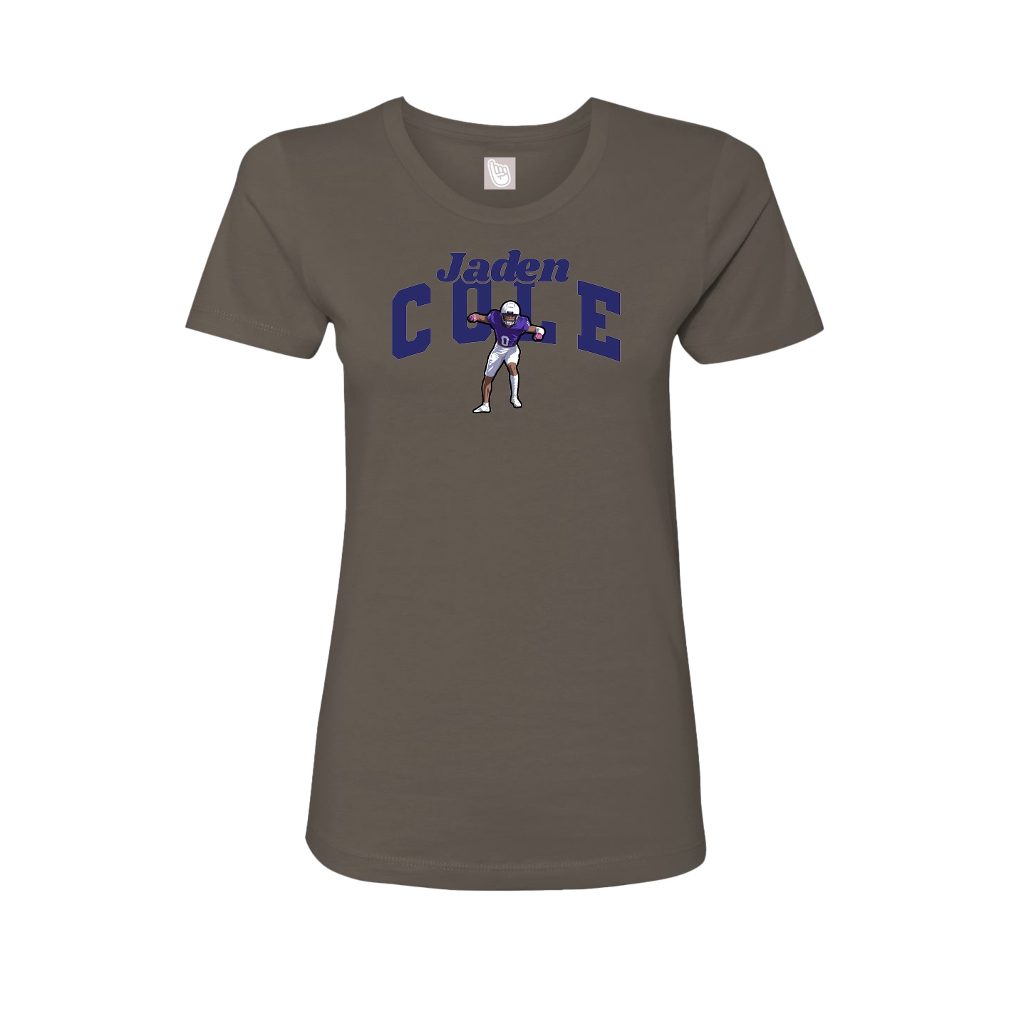 Womens Tee — Signature Arch in Grey