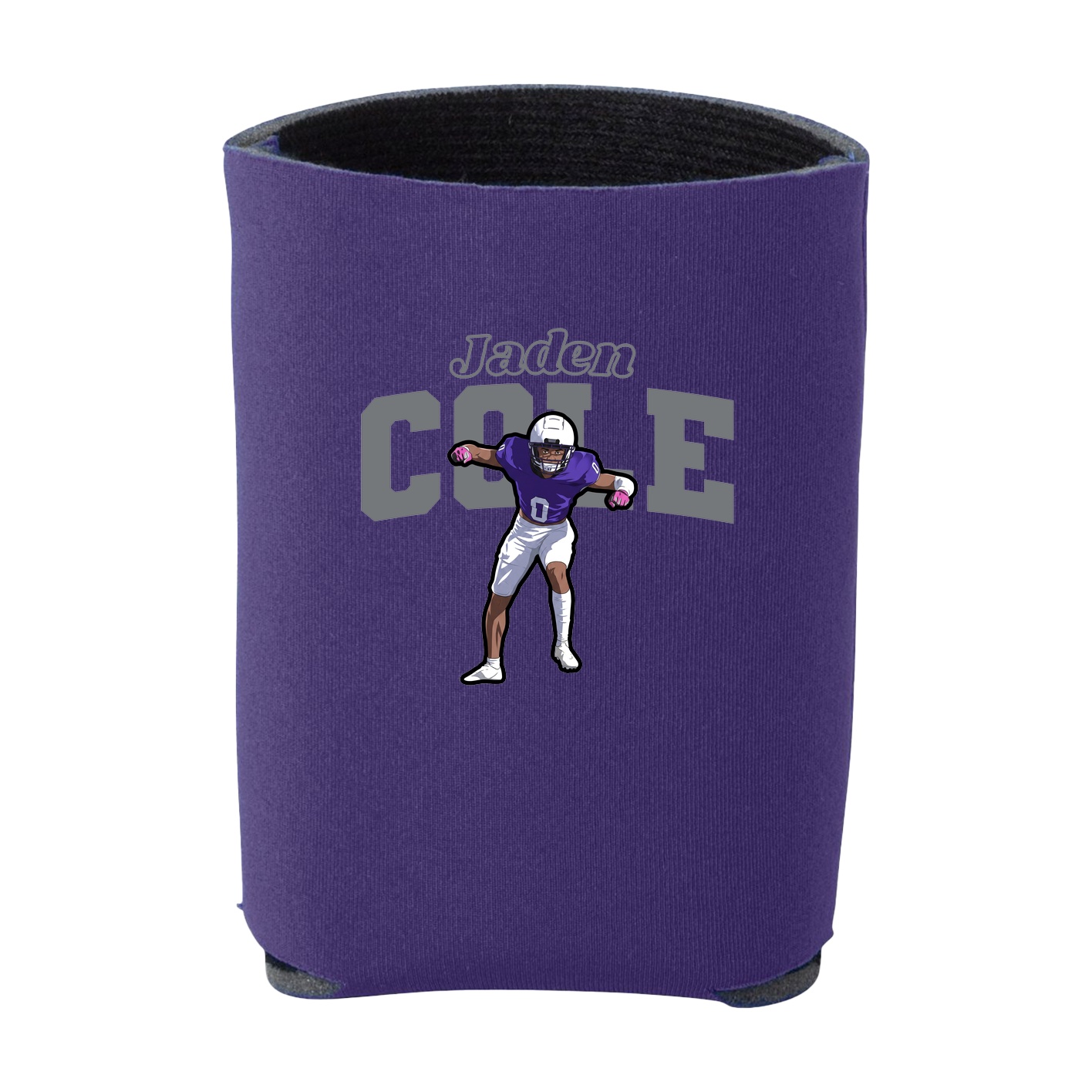 Can Holder — Name Arch in Purple