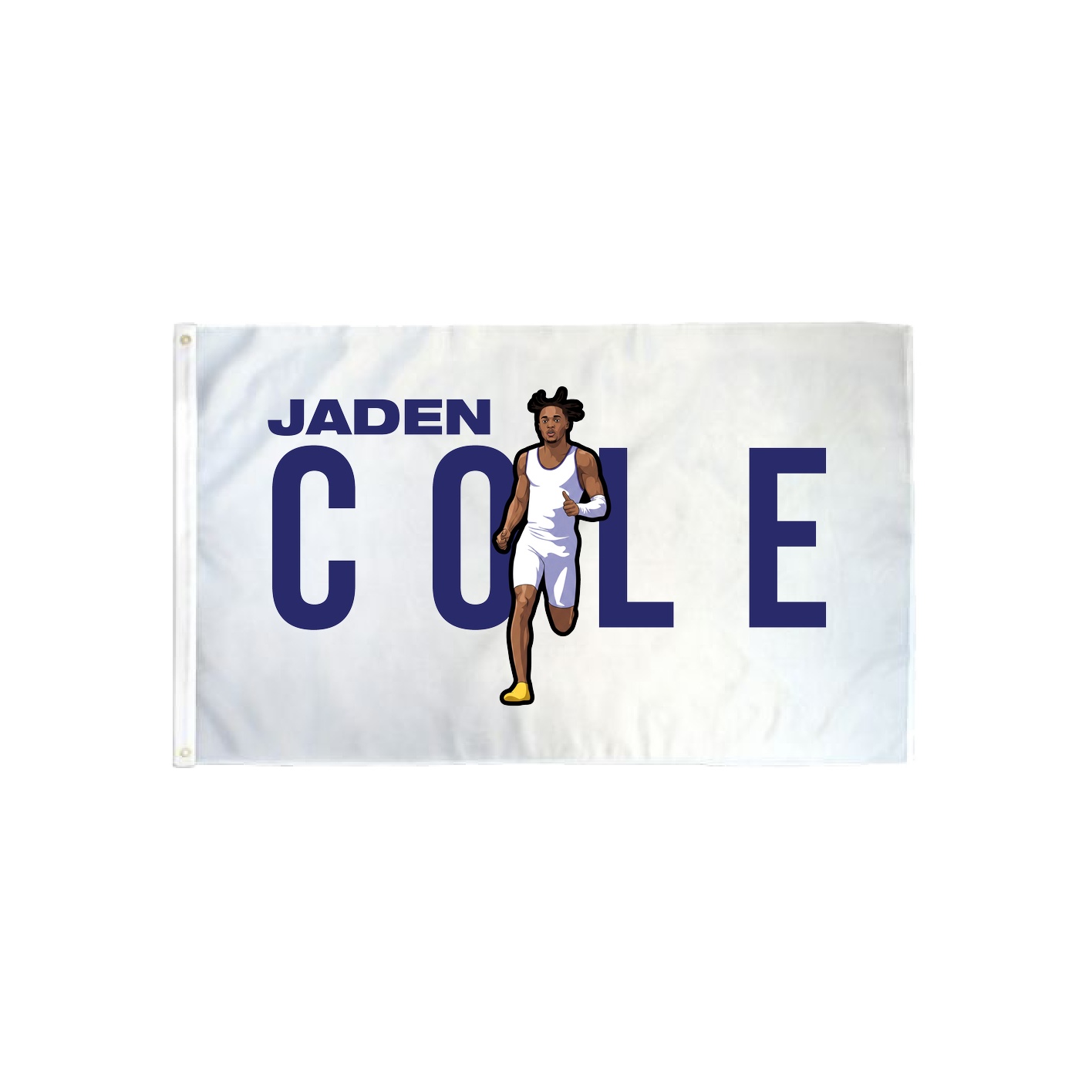 3x5 Flag — Player Name in Classic