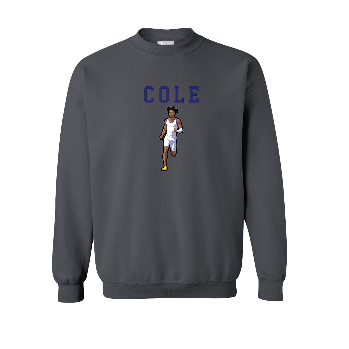 Fleece Crew — Shirsey in Grey