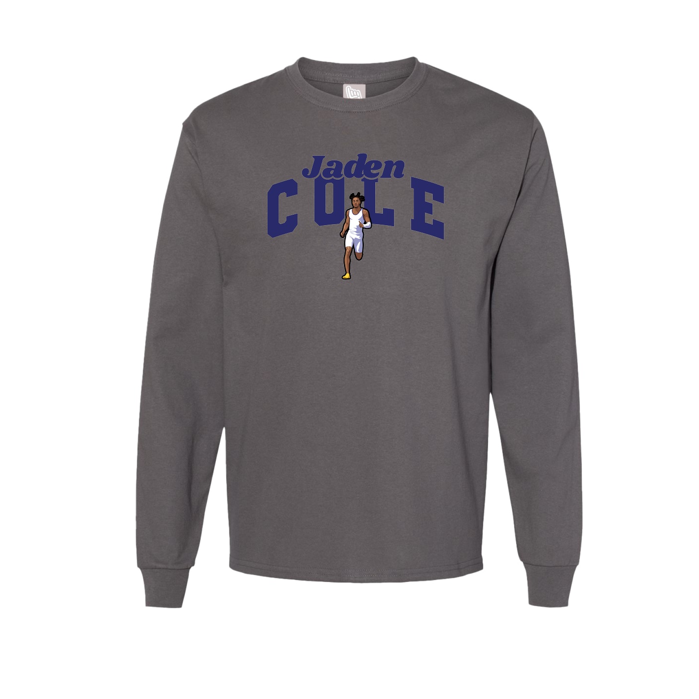 Long Sleeve Tee — Signature Arch in Grey