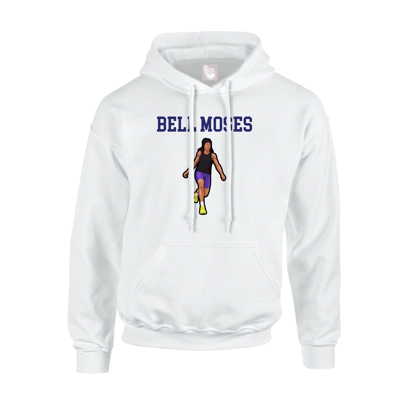 Hoodie — Shirsey in White