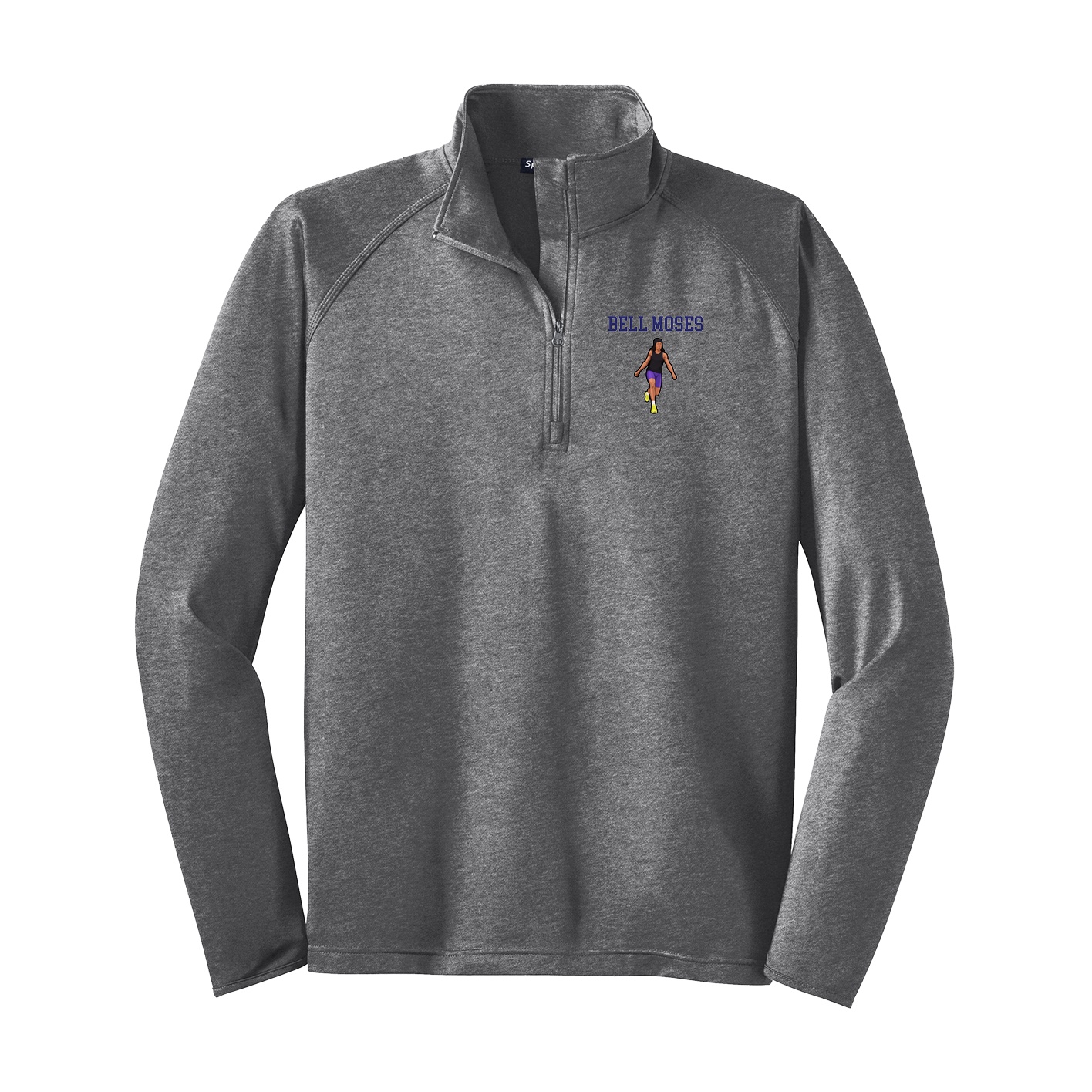 Q-Zip Pullover — Shirsey in Grey