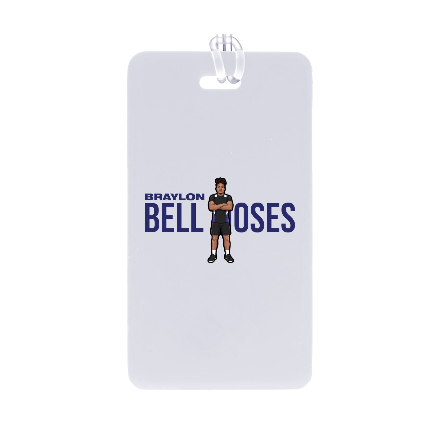 Bag Tag — Player Name in Classic