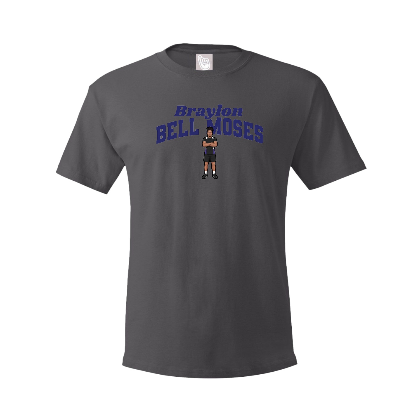 Tee — Signature Arch in Grey