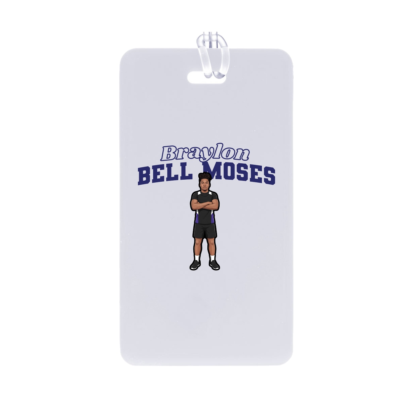 Bag Tag — Name Arch in Classic