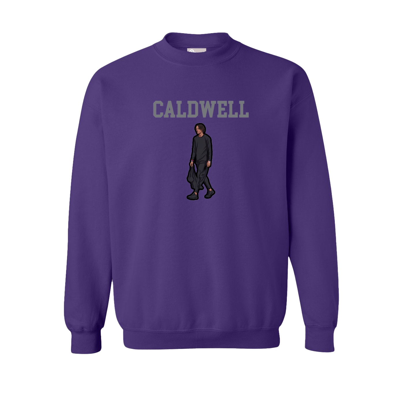 Fleece Crew — Shirsey in Purple