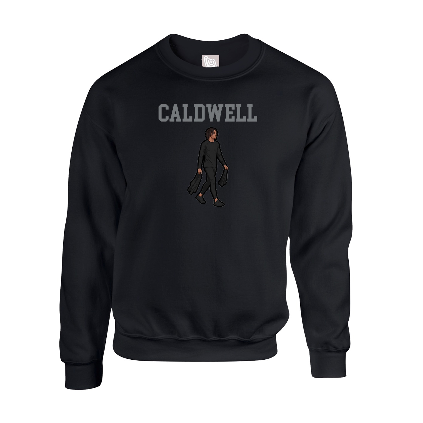 Fleece Crew — Shirsey in Black