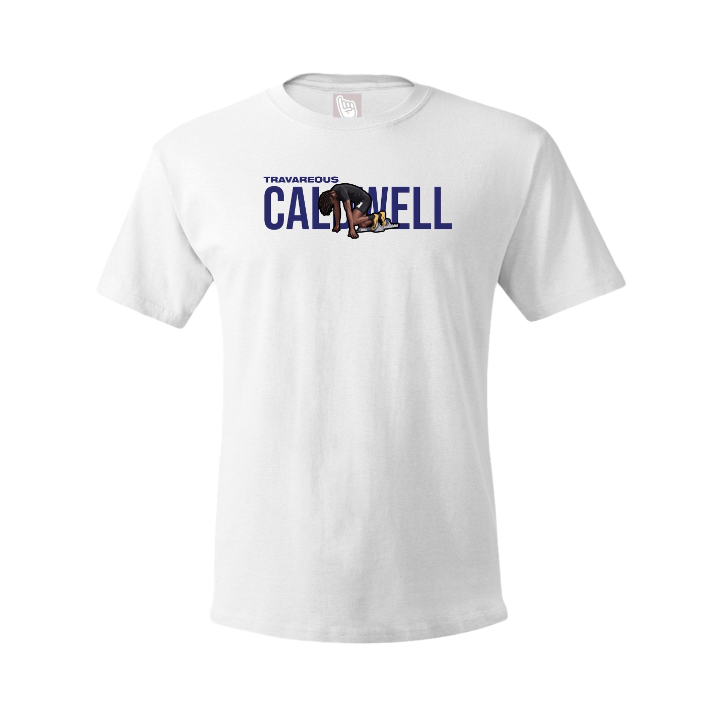 Youth Tee — Player Name in White