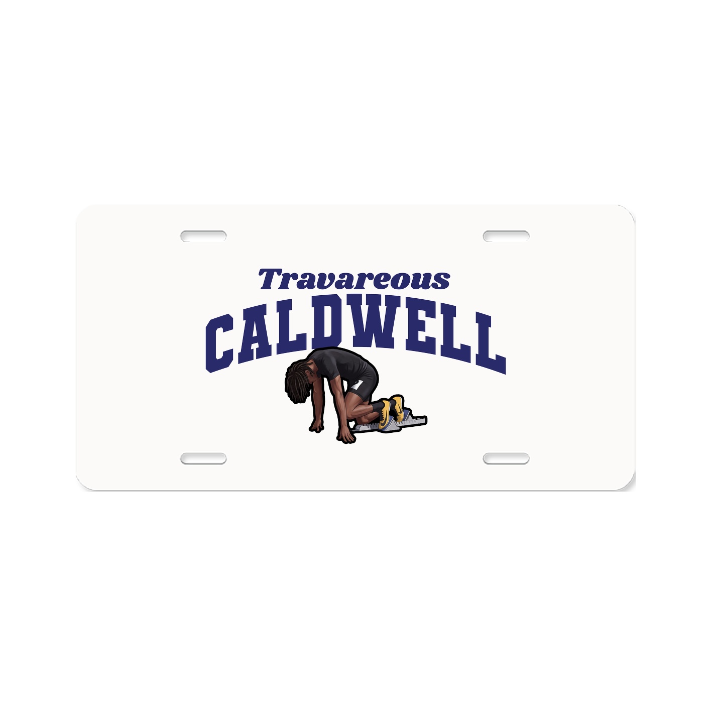 License Plate — Signature Arch in Classic