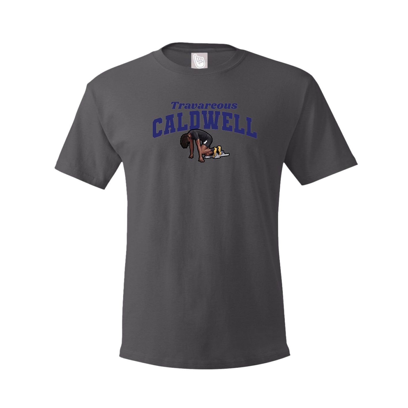 Tee — Signature Arch in Grey