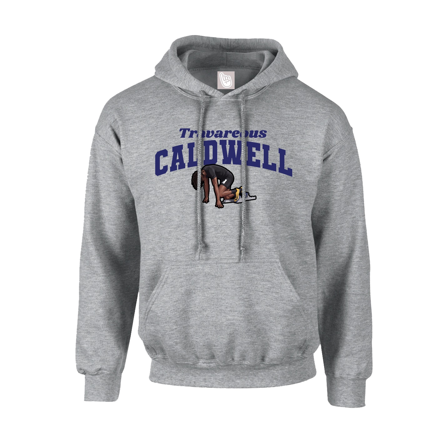 Hoodie — Signature Arch in Grey