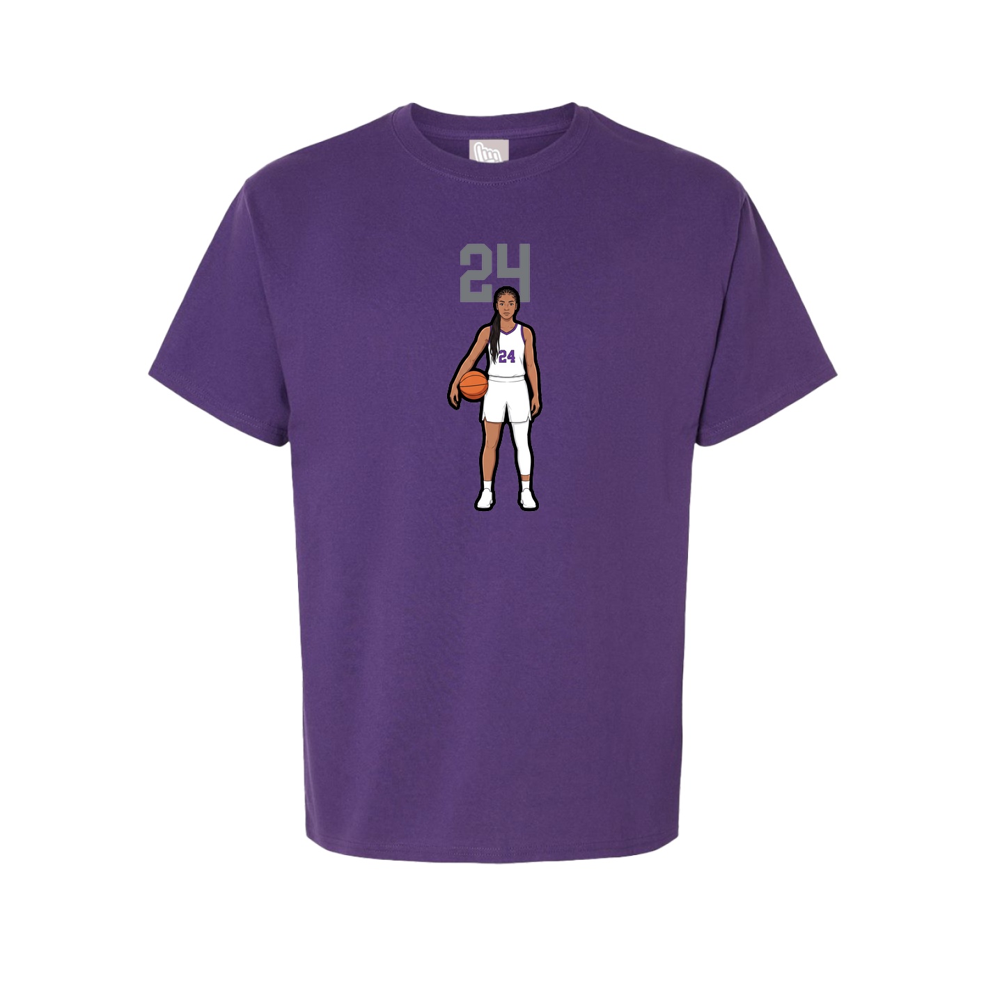 Tee — Number Top in Purple