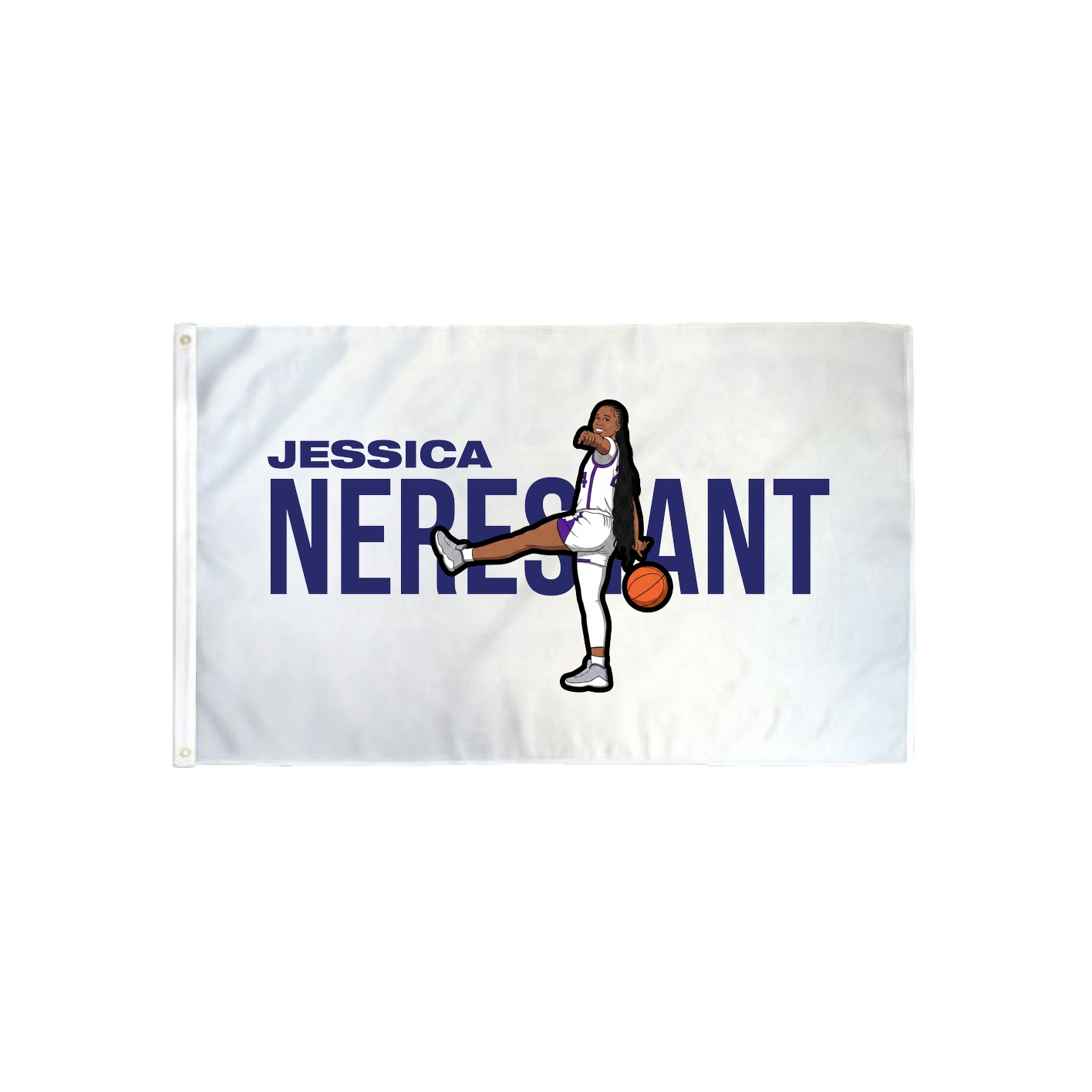 3x5 Flag — Player Name in Classic