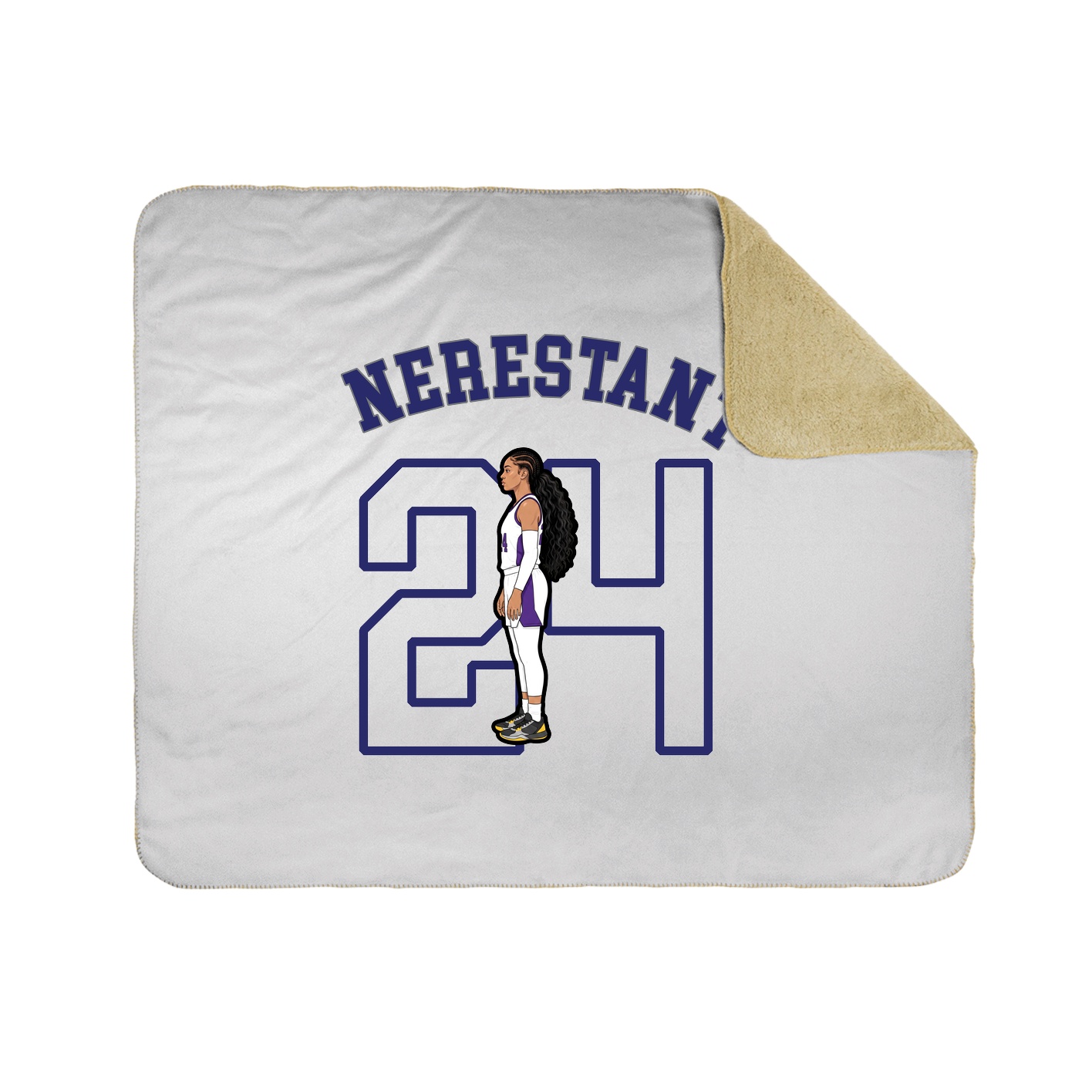 Throw Blanket — Shirsey Arch in White