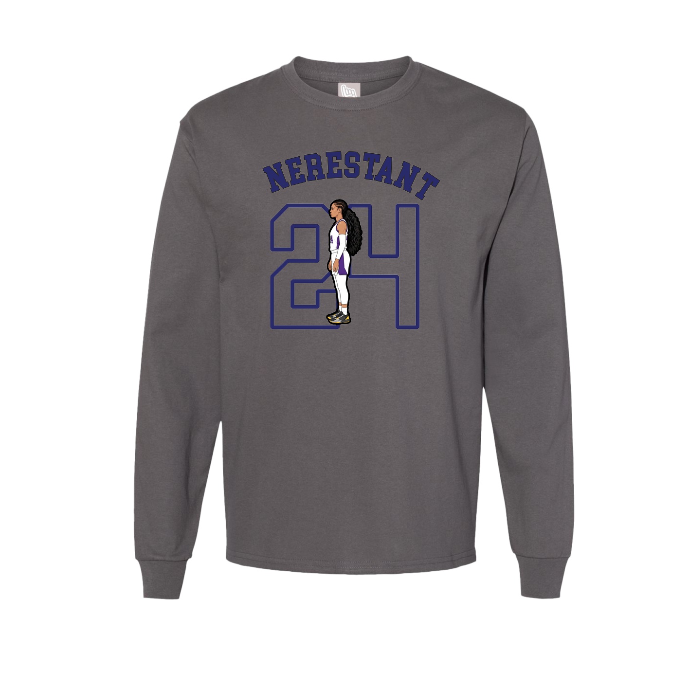 Long Sleeve Tee — Shirsey Arch in Grey