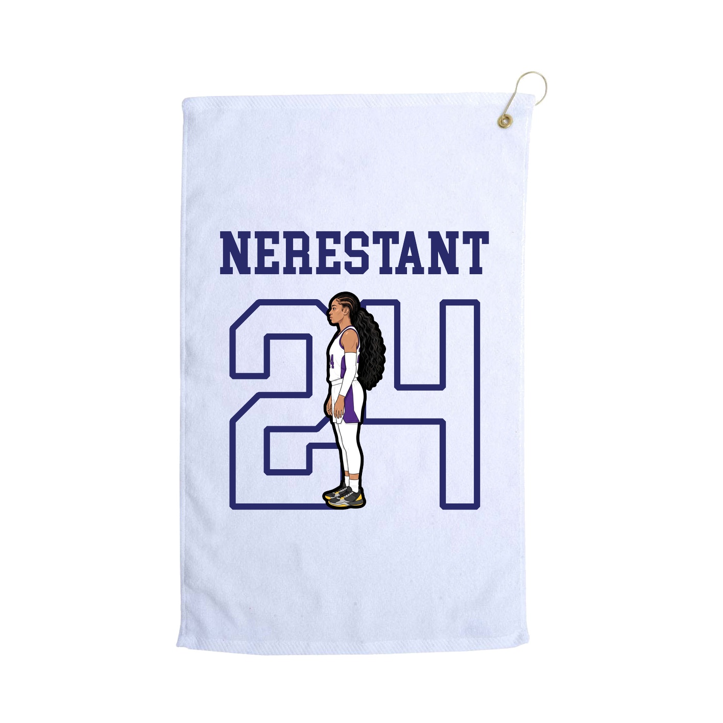 Golf Towel — Shirsey in White