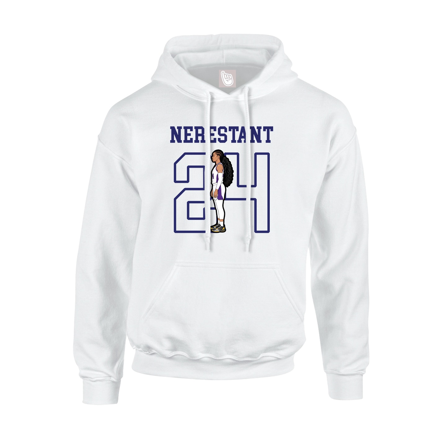 Youth Hoodie — Shirsey in White
