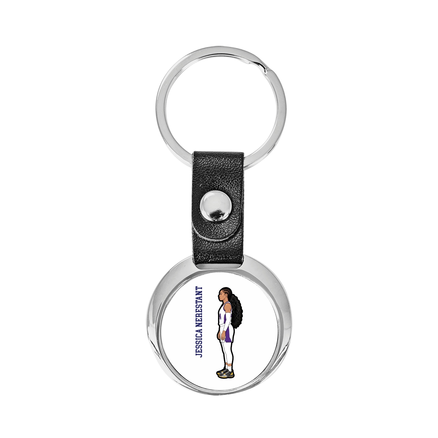 Key Chain — Name Vertical in Classic