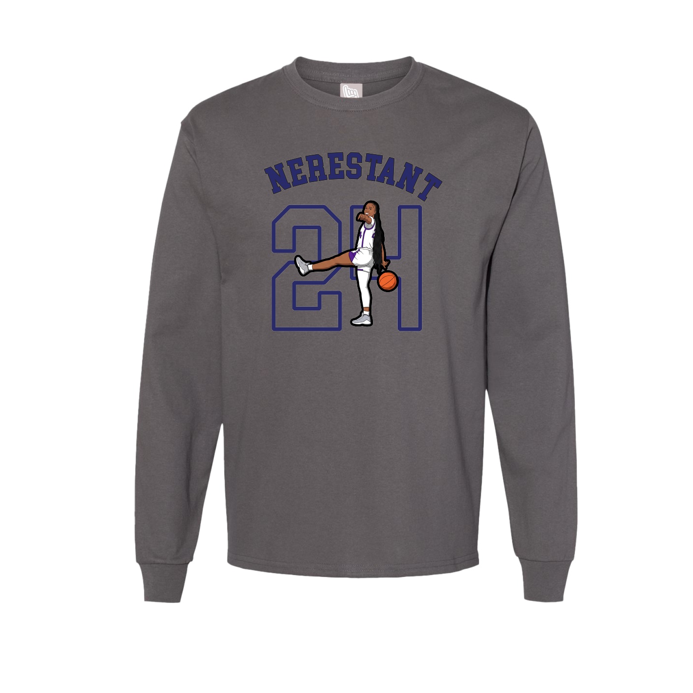 Long Sleeve Tee — Shirsey Arch in Grey
