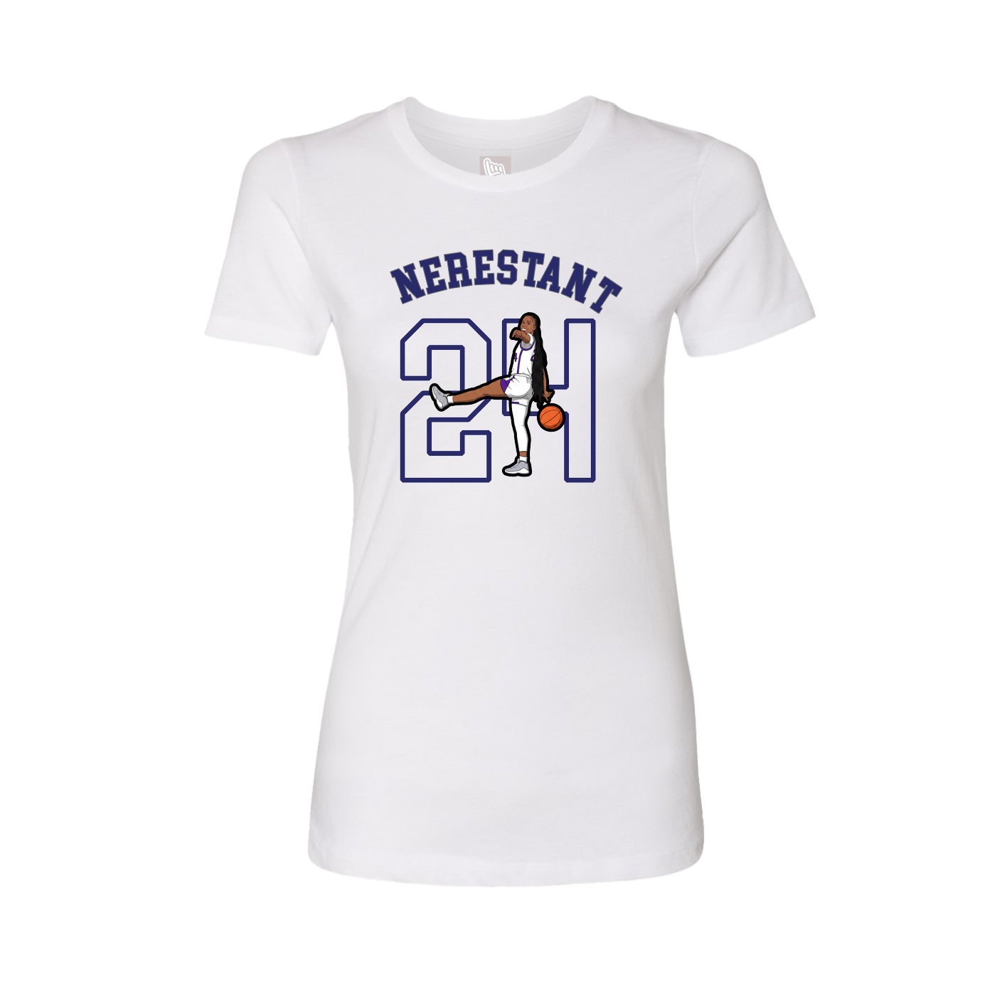 Womens Tee — Shirsey Arch in White