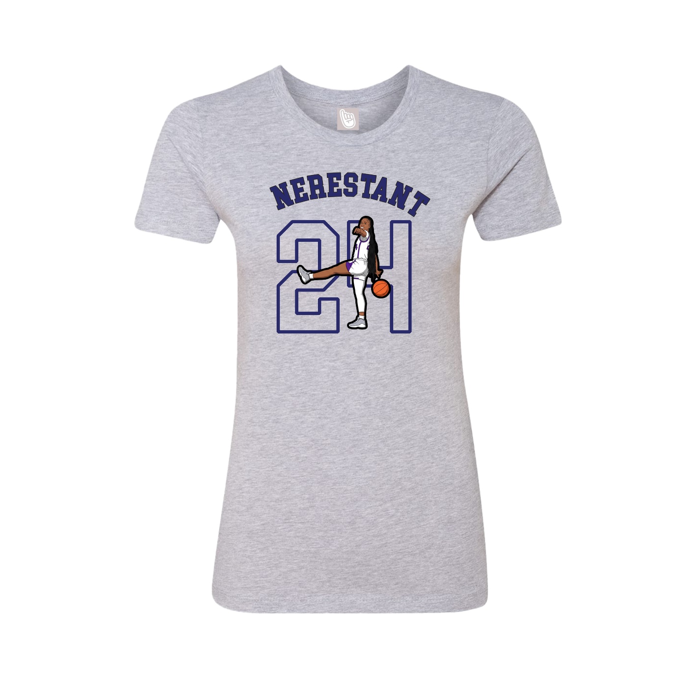 Womens Tee — Shirsey Arch in Grey