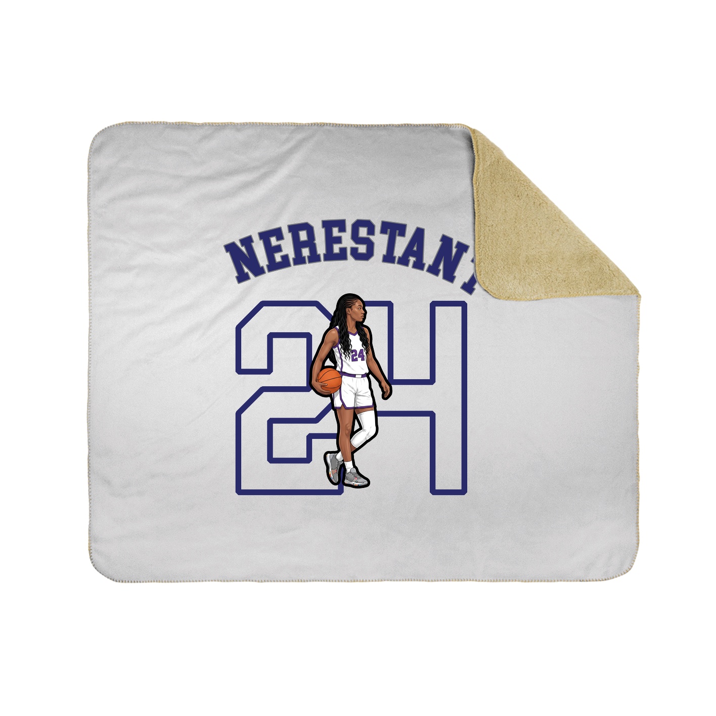 Throw Blanket — Shirsey Arch in White